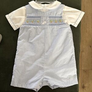 Petit Ami, baby boy Easter outfit
